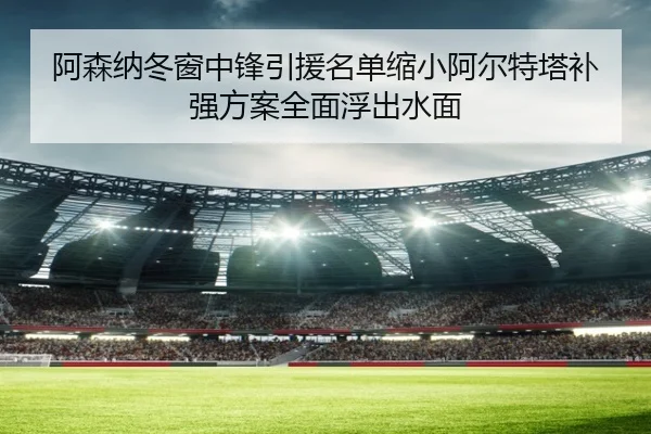 阿森纳冬窗中锋引援名单缩小阿尔特塔补强方案全面浮出水面